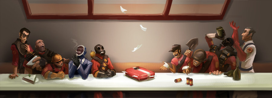  Team Fortress 2 - Last Supper